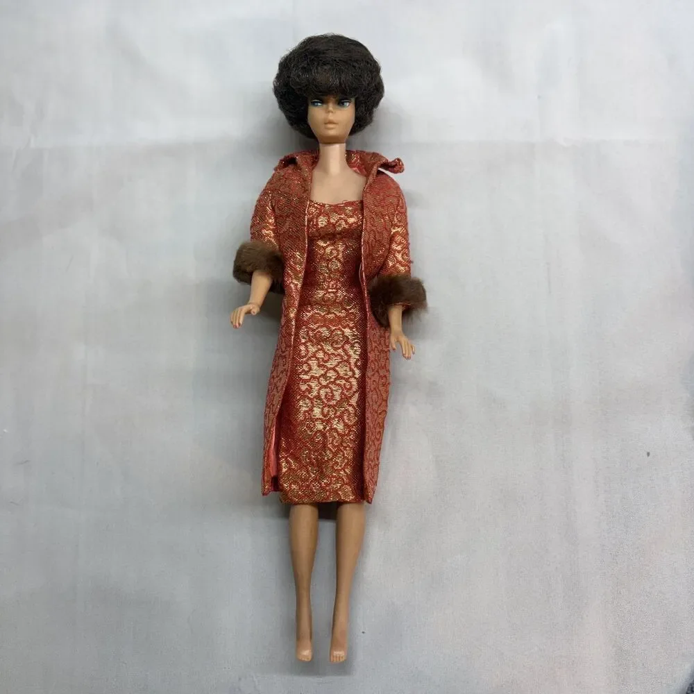 Vintage Barbie 1963 Golden Elegance #992 Dress and Coat only - no doll